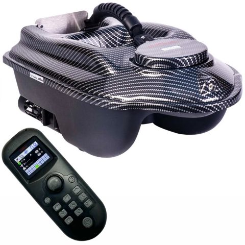 Actor CARBON 10A-GPS короповий кораблик для риболовлі GPS навігація автопілот пам'ять 16 точок, круїзконтроль, автоскидання підгодовування, наживки, оснащення