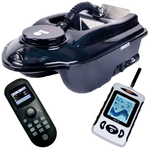 Boatman Actor 10A-GPS-F7 підкормочний кораблик з GPS навігацією, автопілотом та монохромним ехолотом для риболовлі завезення підкормки