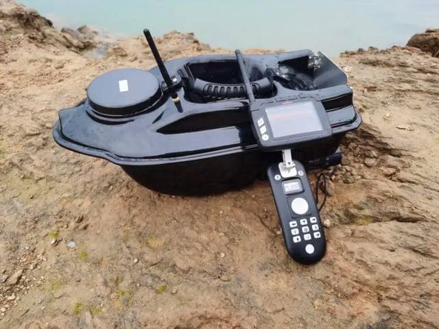 Прикормочный карповый кораблик Actor PRO 10A (GPS+Sonar) автопилот GPS навигация, память 16 точек, цветной эхолот