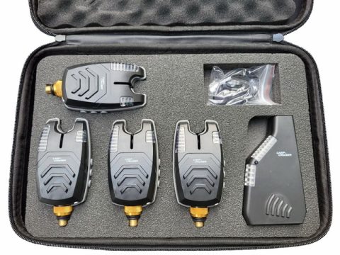 Carp Cruiser® FA210-4 Набор карповых электронных cигнализаторов поклевки (4+1) с беспроводным радио пейджером