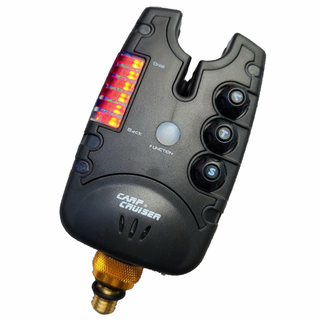 Carp Cruiser® FA211-4V2 Набір сигналізаторів клювання (4+1) пейджер з 2-х стороннім зв'язком та системою анти злодій - Зображення 6