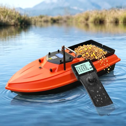 кораблик для риболовлі завезення прикормки D80B-GPS навігація, автопілот, круїз контроль